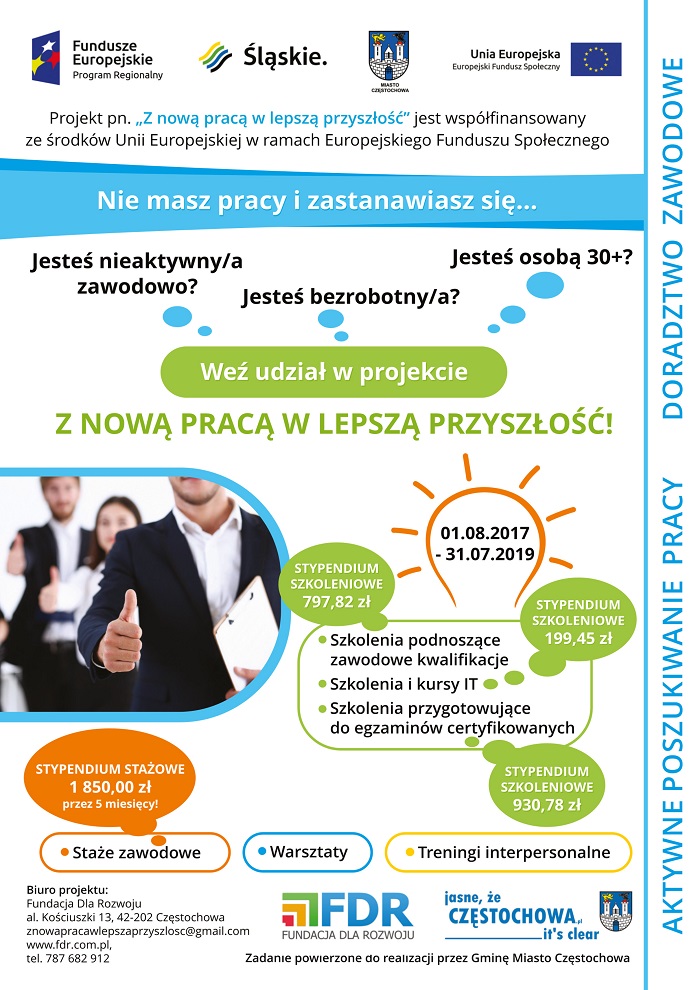 Z NOWĄ PRACĄ W LEPSZĄ PRZYSZŁOŚĆ