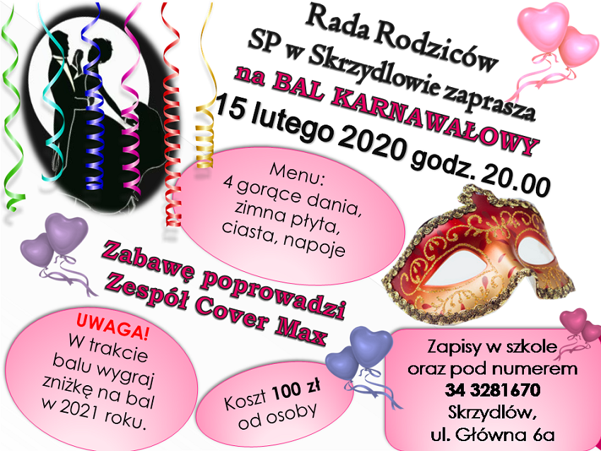 Rada Rodziców ze Skrzydlowa zaprasza