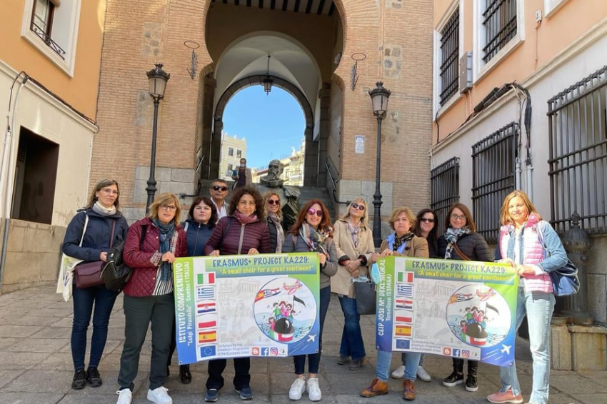 Erasmus+ „A SMALL CHOIR FOR A GREAT CONTINENT”