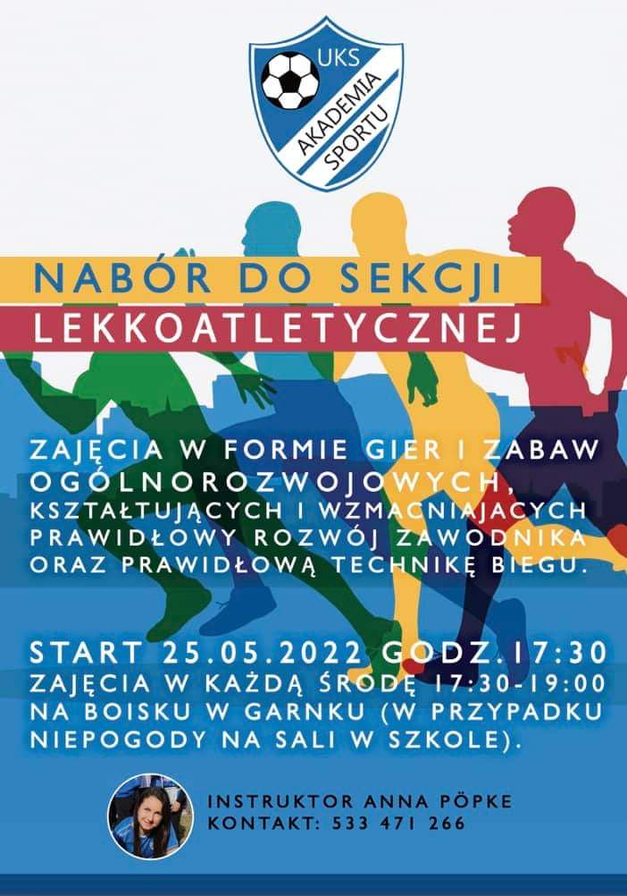 Nabór do sekcji Lekkoatletycznej 