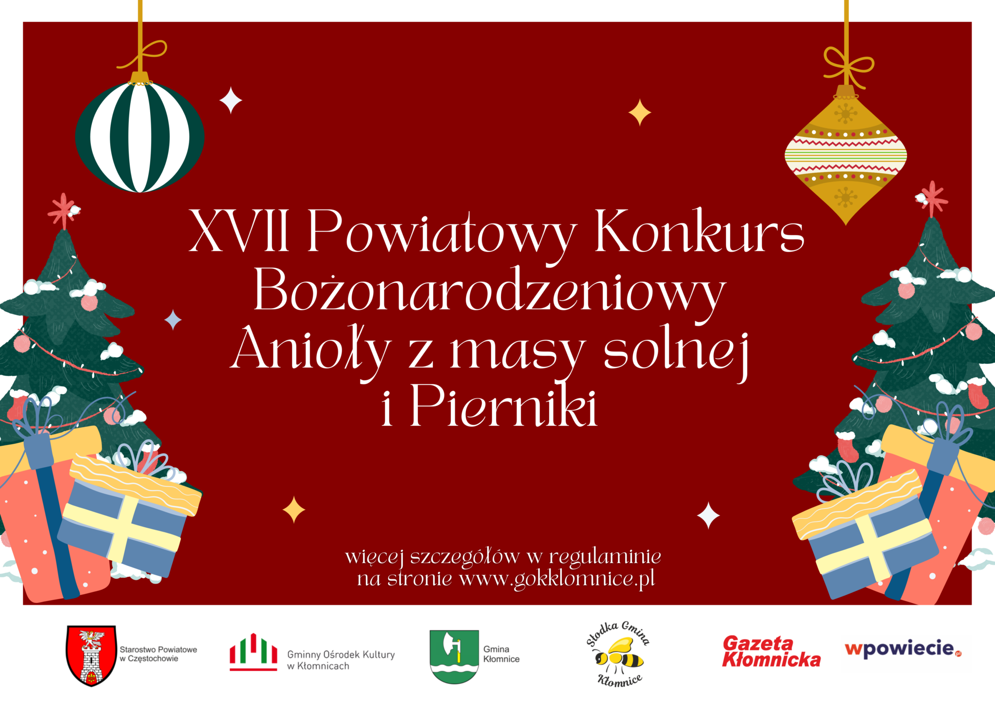 XVII Powiatowy Konkurs Bożonarodzeniowy Anioły z masy solnej i Pierniki