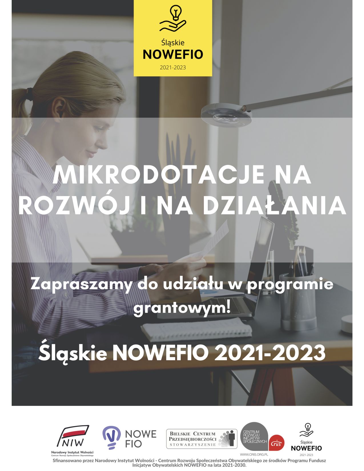 ulotka Mikrodotacja na rozwój i działania