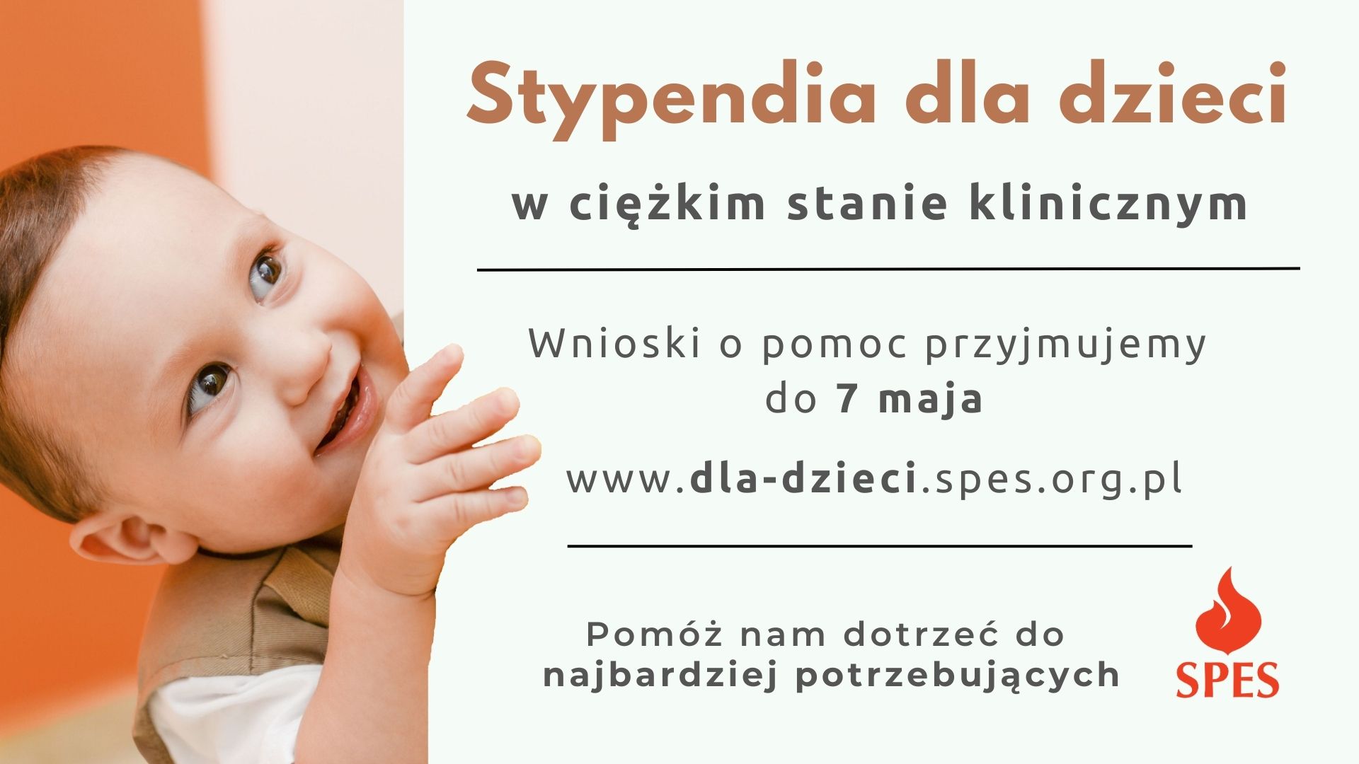 Stypendia dla dzieci w ciężkim stanie fizycznym - wnioski do 7 maja