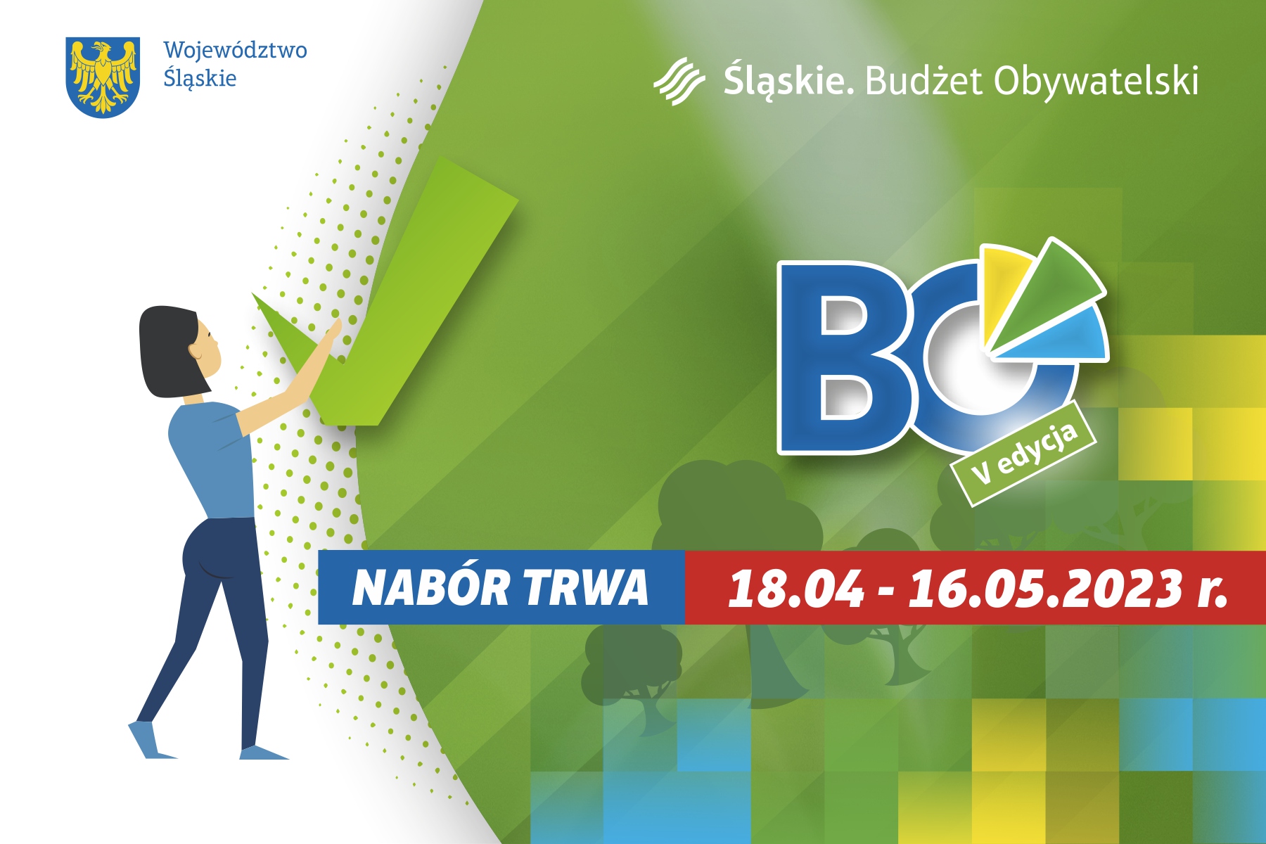 śląske-Budżet obywatelski, nabór trwa,18.04-16.05.2023r 