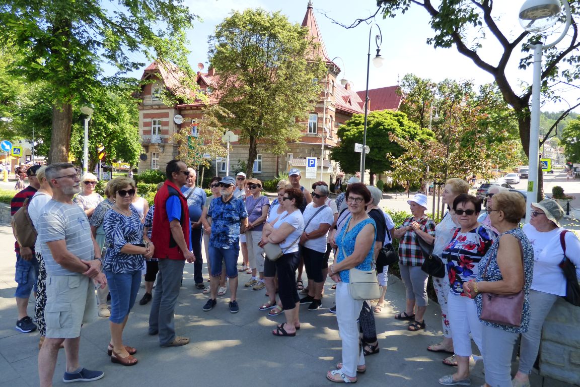 Seniorzy z Oddziału Rejonowego P.Z.E i R w Krynicy – Zdroju w dniach 04 – 14.07.2023r