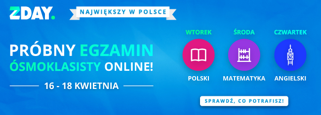 Próbny egzamin ośmioklasisty online