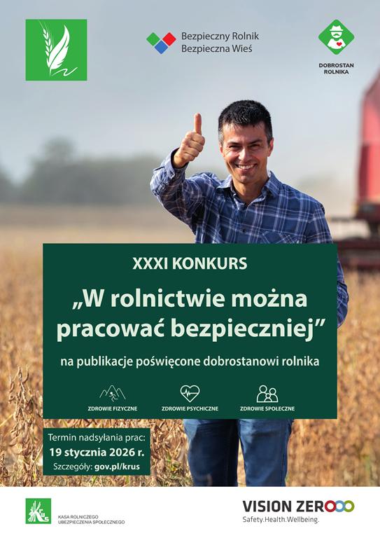 W rolnictwie można pracować bezpieczniej