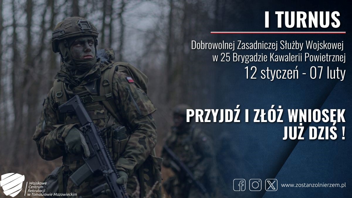 I turnus Dobrowolnej Zasadniczej Służby Wojskowej 2026