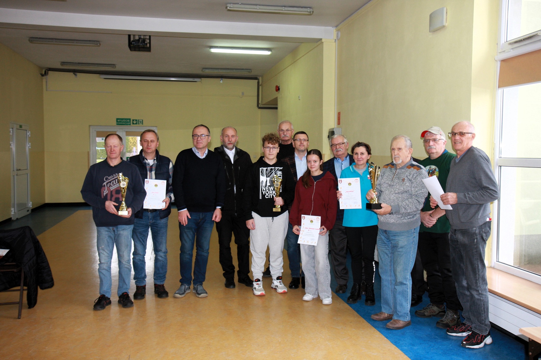 Zawody Strzeleckie przy Szkole Podstawowej w Kłomnicach