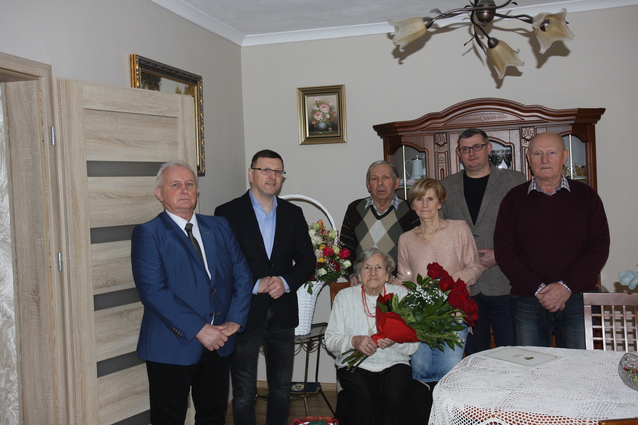 Setne urodziny mieszkanki Rzerzęczyc